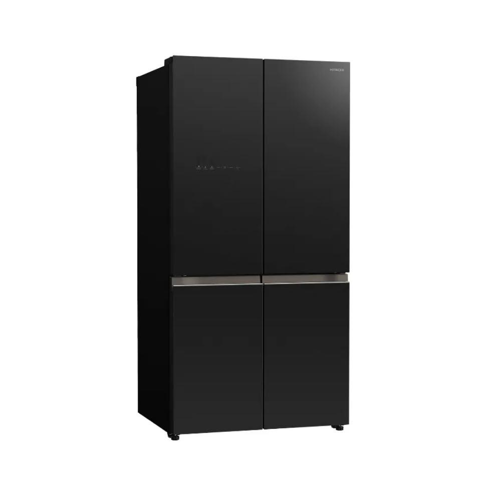 【HITACHI 日立】日立家電645公升四門十字對開HR4N9713DFSVA冰箱GBK琉璃黑HR4N9713DFSVAGBKTW