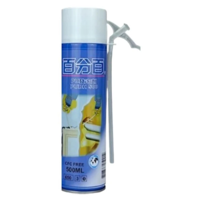 500ML百分百 發泡劑 PU發泡劑 PU發泡填縫劑 填縫劑 隔音 老鼠洞 填補劑 補洞劑