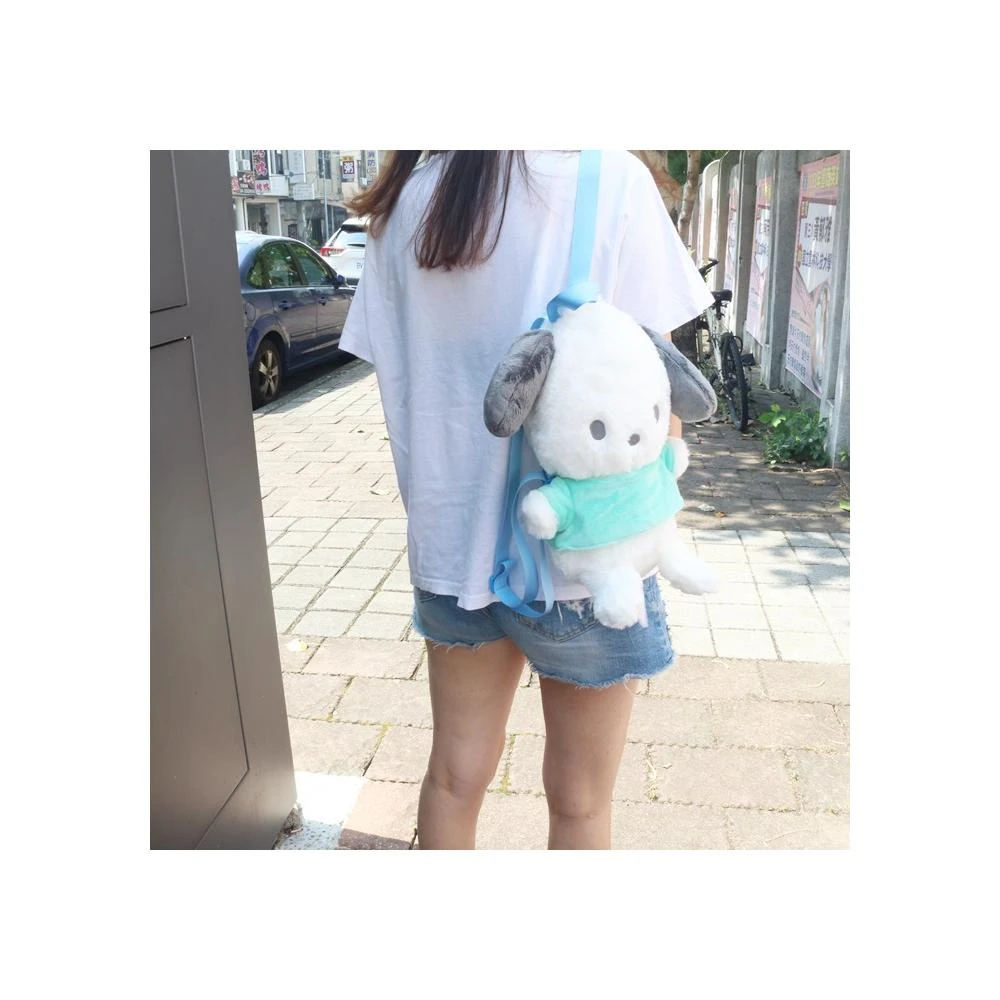 【SANRIO 三麗鷗】帕恰狗背包 帕恰狗後背包 三麗鷗整身後背包 玩偶背包