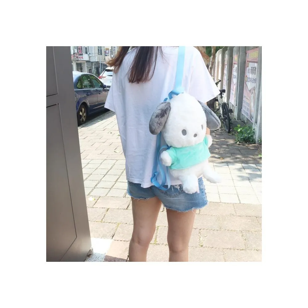【SANRIO 三麗鷗】帕恰狗背包 帕恰狗後背包 三麗鷗整身後背包 玩偶背包