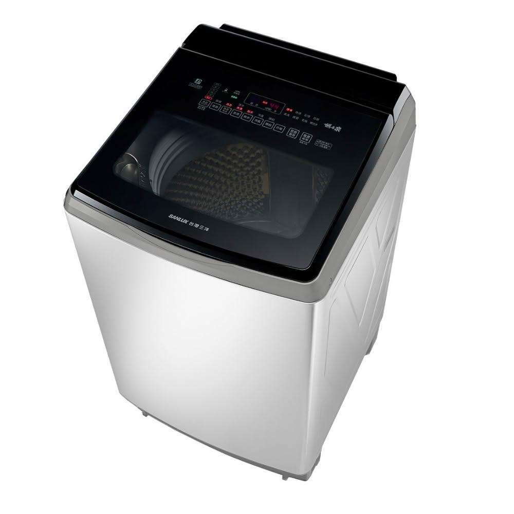 【SANLUX 台灣三洋】18公斤變頻淺灰色洗衣機SW-V19A