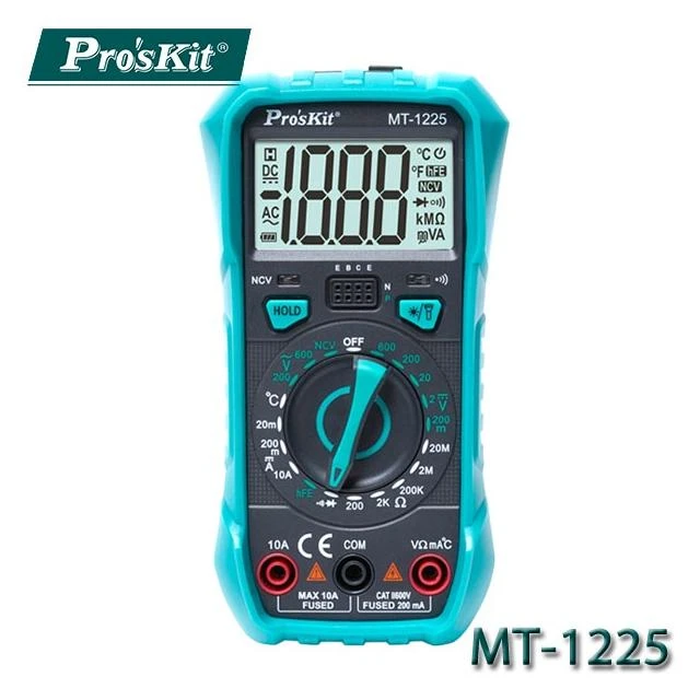 【Pro’sKit 寶工】MT-1225 3-1/2數位電錶