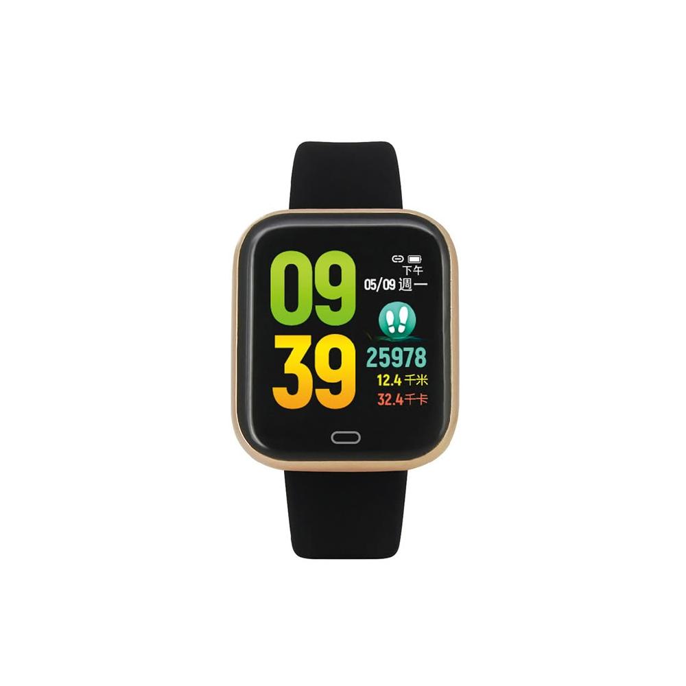 人因康元 ERGOLINK 心率智慧監測 運動手錶 血氧飽和度偵測 紳士金/淑女金(MWB239)