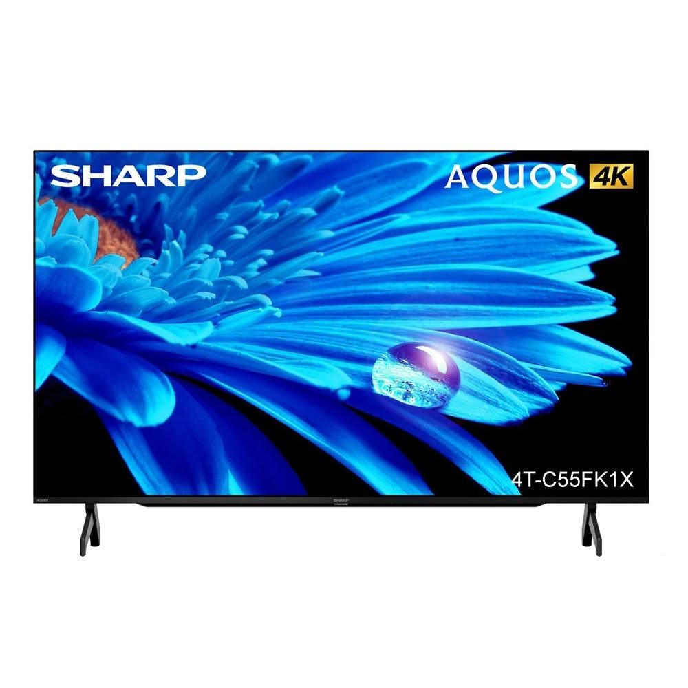 【SHARP 夏普】4T-C55FK1X 顯示器 55吋 AQUOS 4K Google TV 顯示器