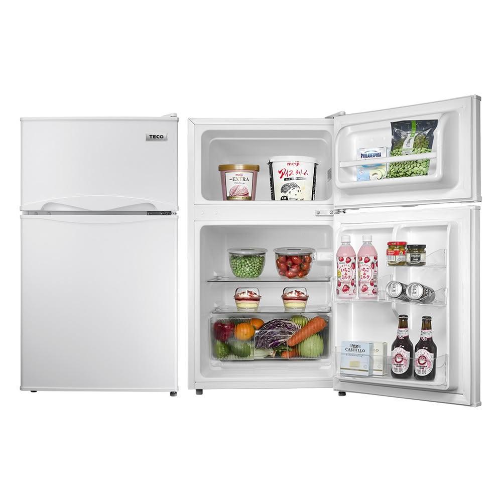 【TECO 東元】101公升 小鮮綠一級雙門冰箱 /台 R1011W