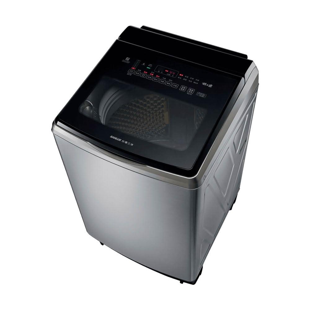 【SANLUX 台灣三洋】17kg DD直流變頻 直立式洗衣機 不鏽鋼 /台 SW-V17SA