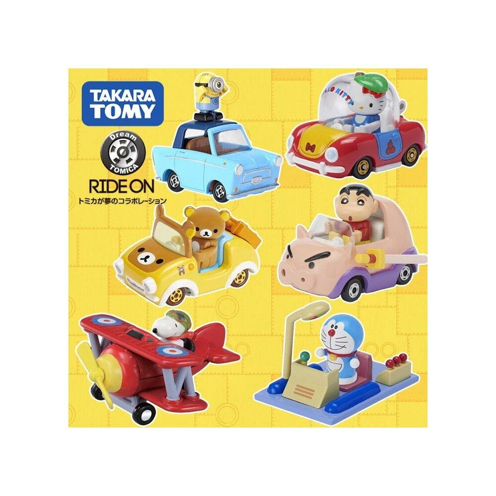 【PLARAIL 鐵道王國】Dream Tomica 賣場一吉伊卡哇 拉拉熊 史努比 哆啦A夢日本 多美 小汽車 小車藏元日