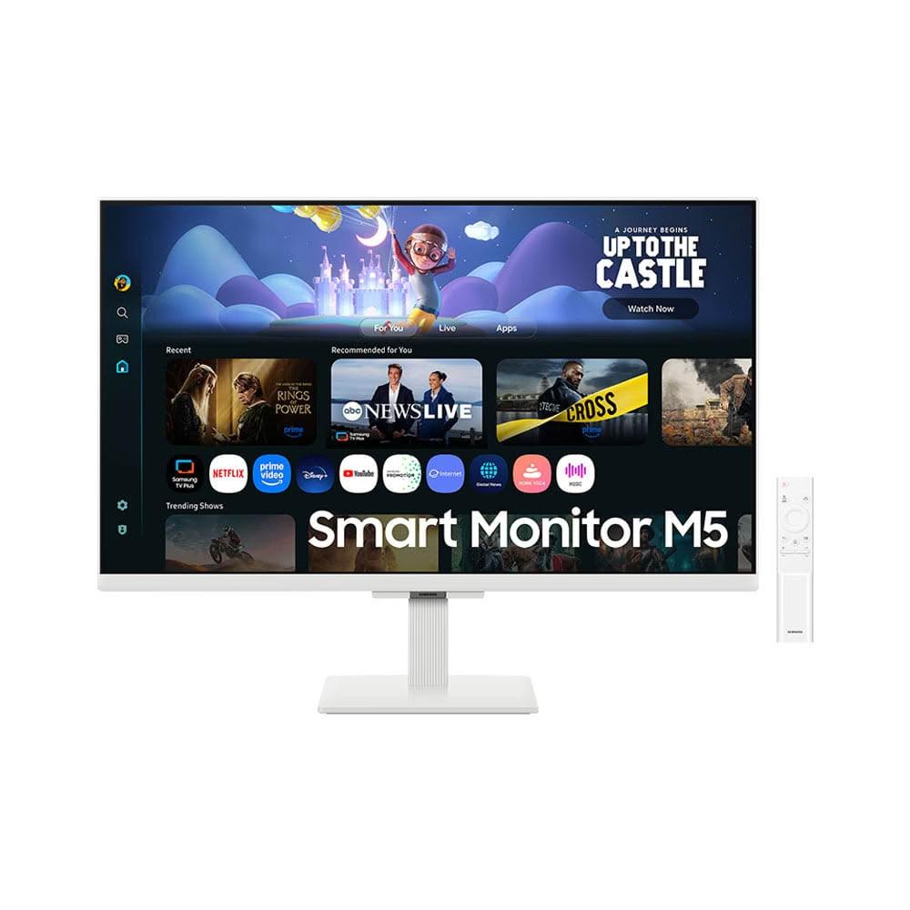 【Samsung 三星】S27FM501EC 智慧聯網螢幕 白色 27型 FHD IPS/智慧螢幕/內建喇叭