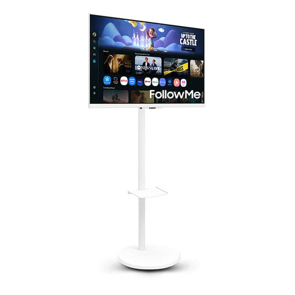 【Samsung 三星】M5 FHD FollowMe 移動式智慧聯網螢幕組 白色 (S27FM501EC 智慧聯網螢幕+移動式立架)
