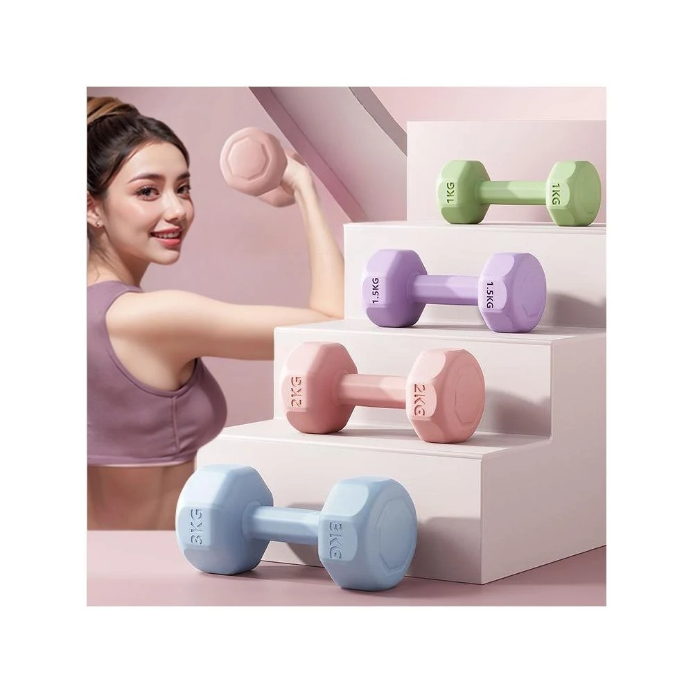 【Greenwild 綠野樂途】🏃啞鈴 啞鈴組 啞鈴 1/2/3kg 啞鈴可調式 小啞鈴 包膠啞鈴 健身啞鈴 女性啞鈴 可調式啞鈴 槓鈴 居家健身