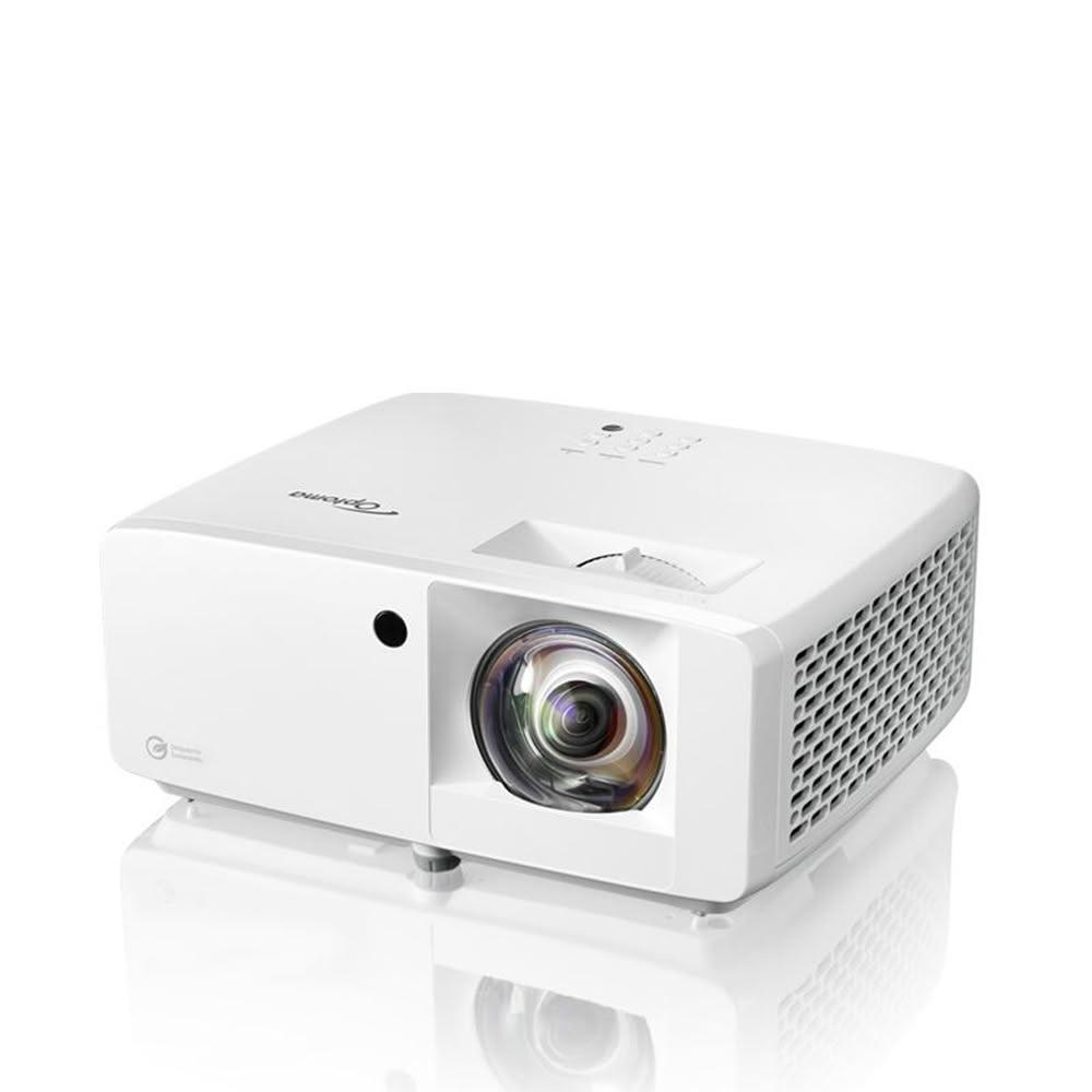 Optoma奧圖碼 AZH460ST 是一款短焦投影機，亮度達2600-5799流明，適合室內使用，提供清晰畫質與穩定表現，並享有3年原廠保固，品質值得信賴。