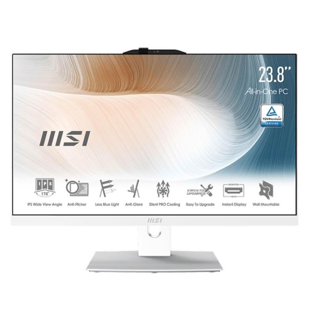 【MSI 微星】Modern AM242TP 1M-1061TW-SP4 24型 白-特仕機(32G/1TB+1TB)
