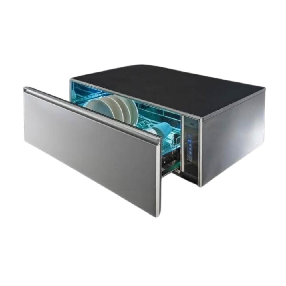 【喜特麗】JT-3019UV 嵌門板橫抽式烘碗機 (含基本安裝)｜抽屜式｜橫抽式｜90公分｜紫外線殺菌｜緩衝式滑軌｜不銹鋼筷架｜