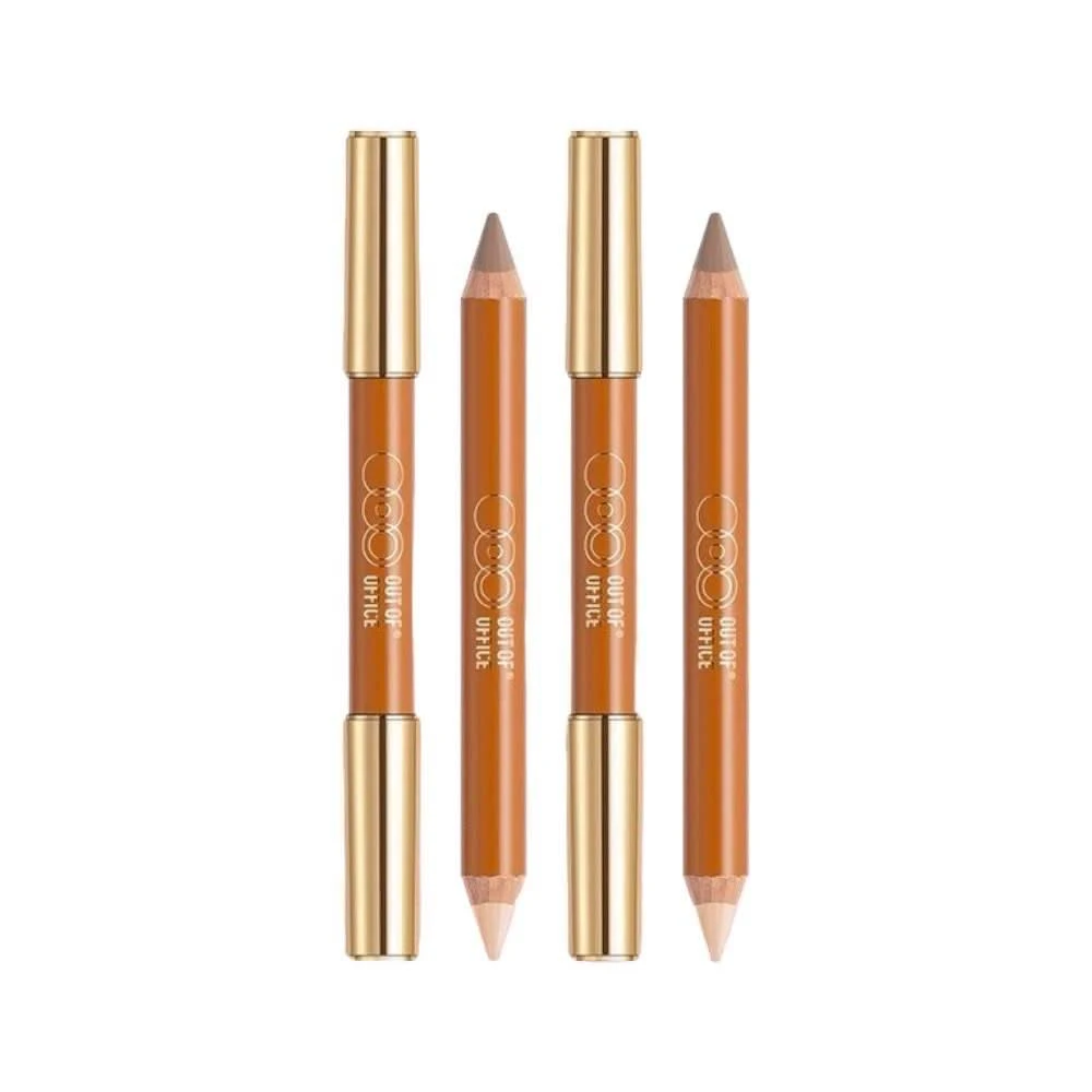 【Out Of Office】現貨24H速出 OUTOFOFFICE雙頭修容筆 史奴比聯名 陰影人中筆 立體高光啞光提亮 (人中/唇線/提亮/修容筆)