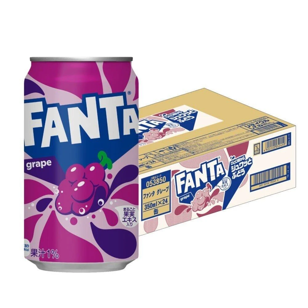 箱出 日本 Coca Cola 芬達汽水 葡萄汽水 罐裝汽水 隨手瓶 芬達 30罐箱悠西將