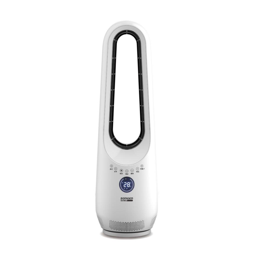 【SONGEN 松井】石墨烯無葉直立式四季冷暖氣機/電暖器/DC扇/空調扇/循環扇(SG-215ACW )