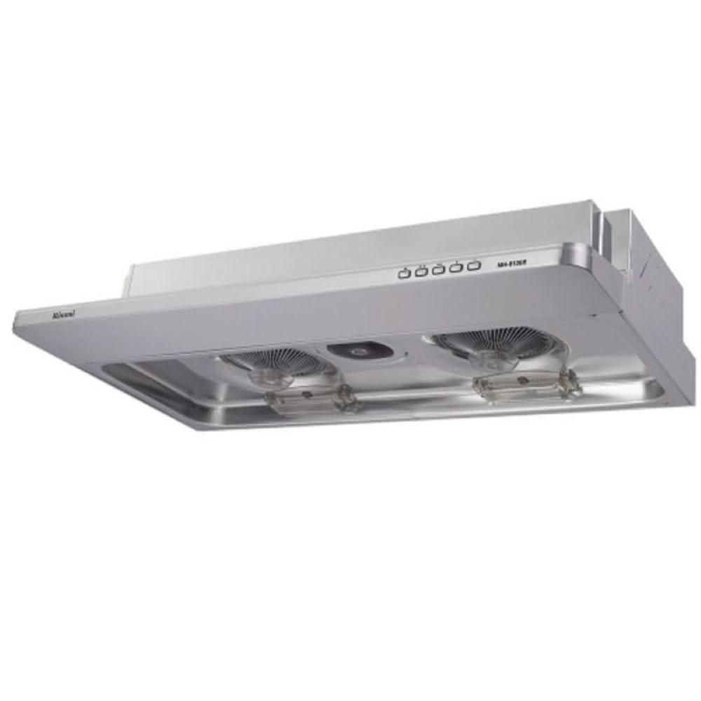【林內】RH-9126E 隱藏式電熱除油排油煙機 (含基本安裝)｜全隱藏式｜90公分｜雙渦輪｜電熱除油｜LED燈泡｜延遲關機｜
