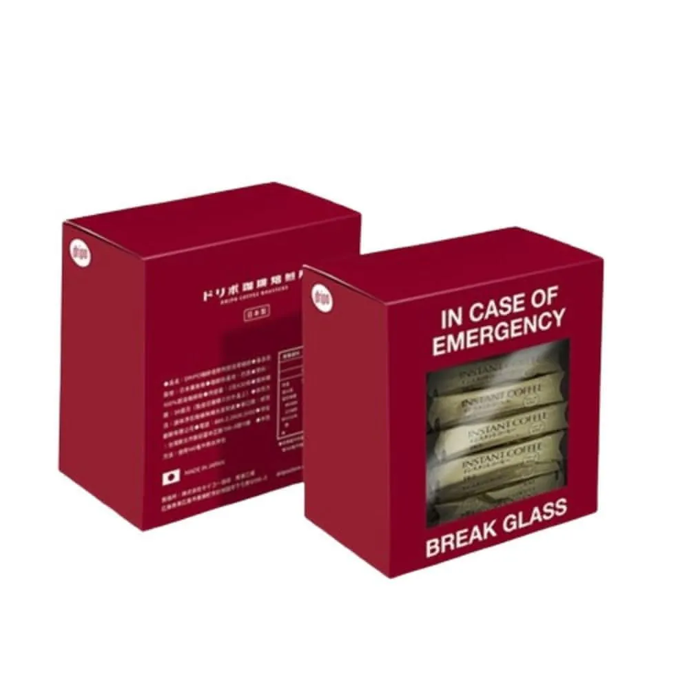 【Dripo】買4盒贈玻璃瓶1個★Dripo★咖啡焙煎所  日本製新上市 即溶黑咖啡 - 冷凍乾燥工法-30條/盒