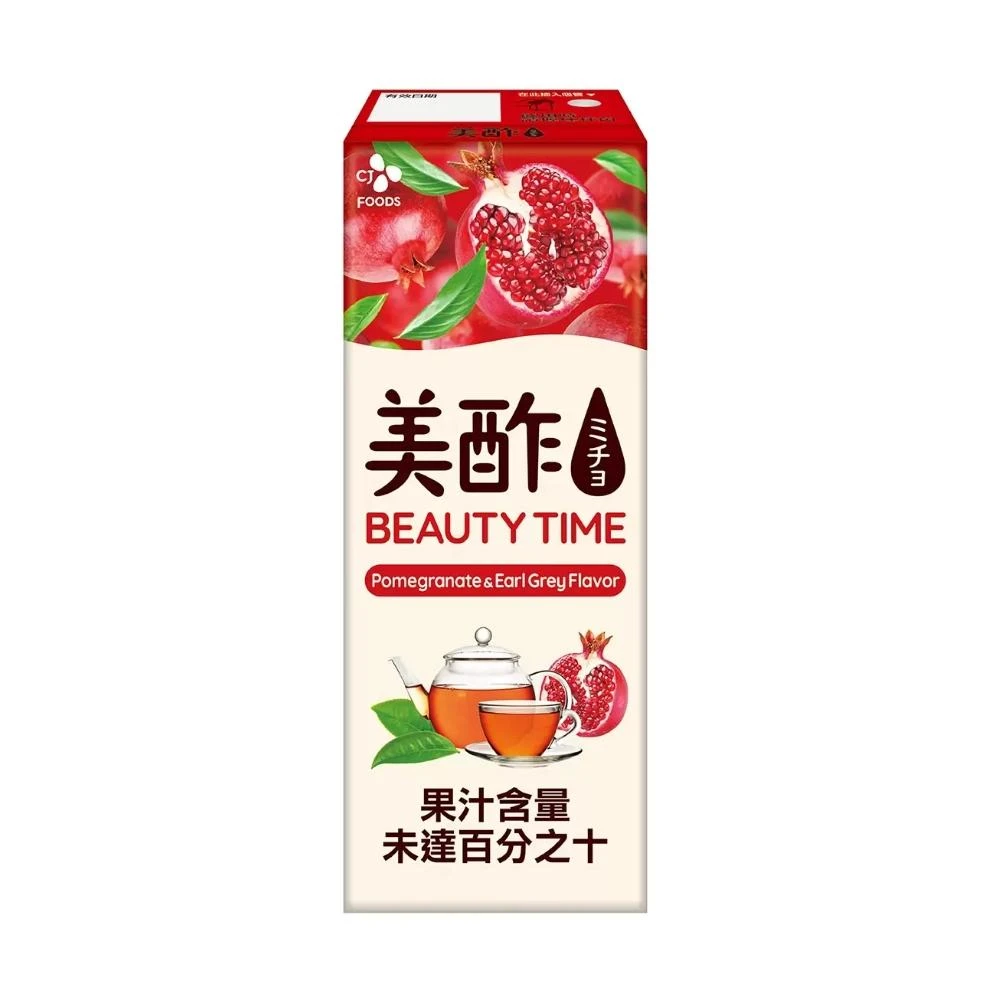 【CJ FOODS】美酢 石榴醋伯爵茶風味飲料 200ml