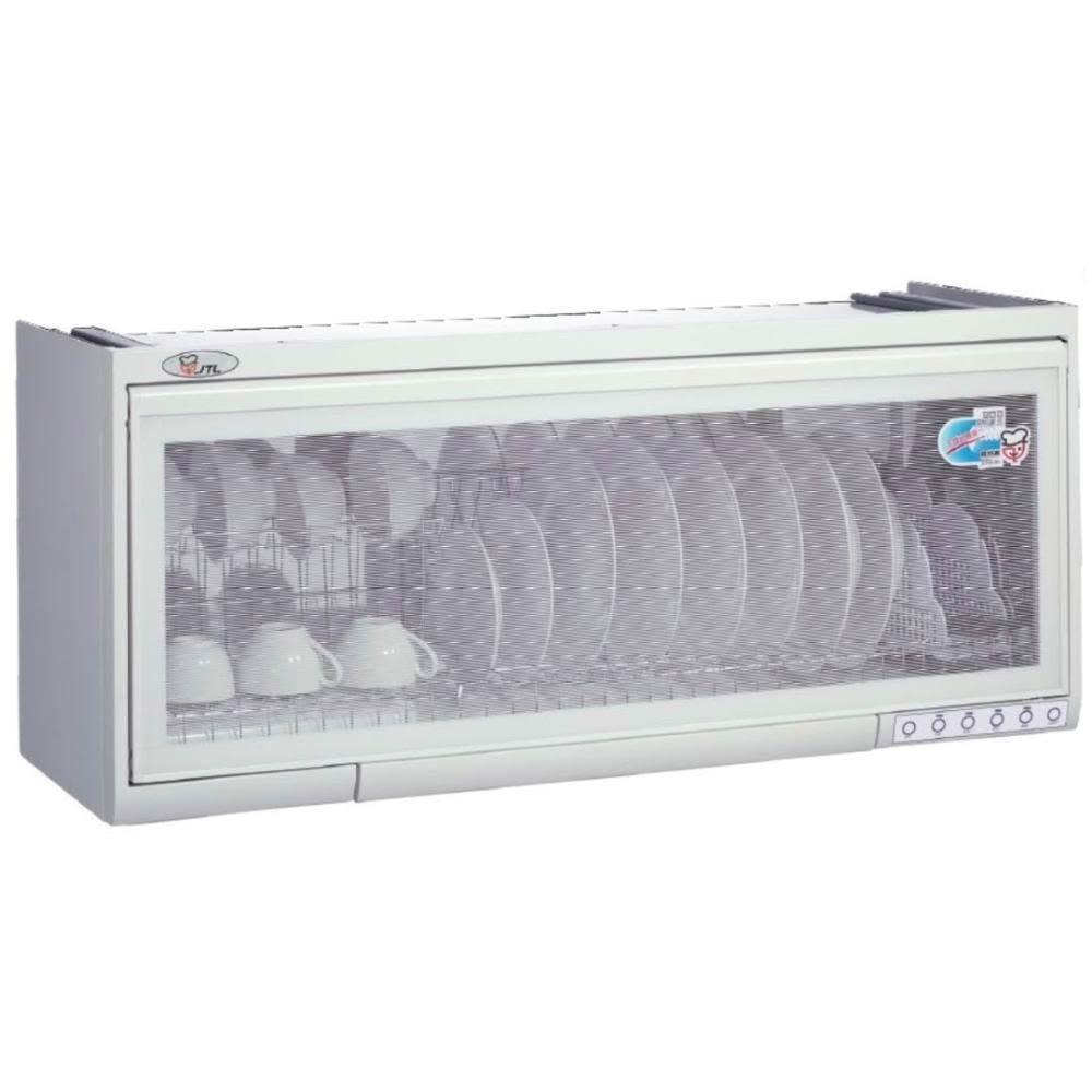 【喜特麗】JT-3781Q 懸掛式烘碗機 (含基本安裝)|80公分|臭氧殺菌|塑膠筷架|