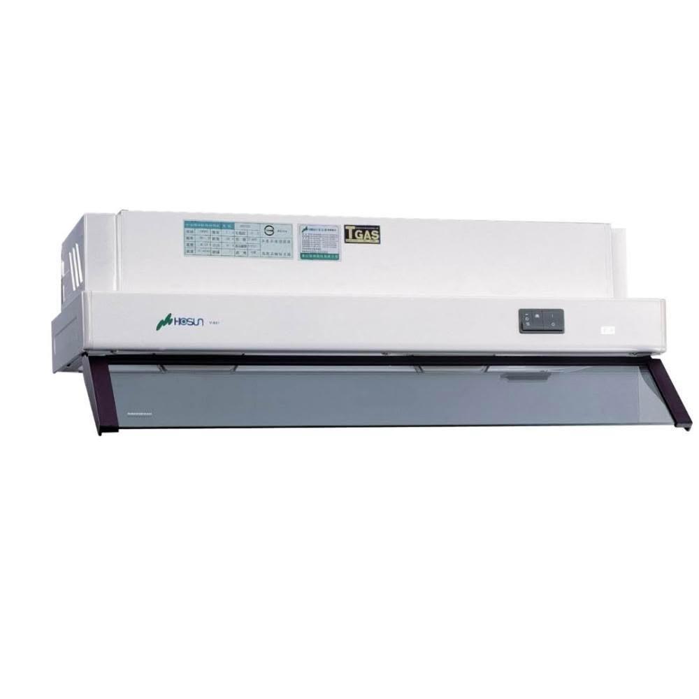 【豪山】V-901 隱藏式油煙機 (含基本安裝)｜半隱藏式｜90公分｜雙渦輪風胃｜大吸力｜