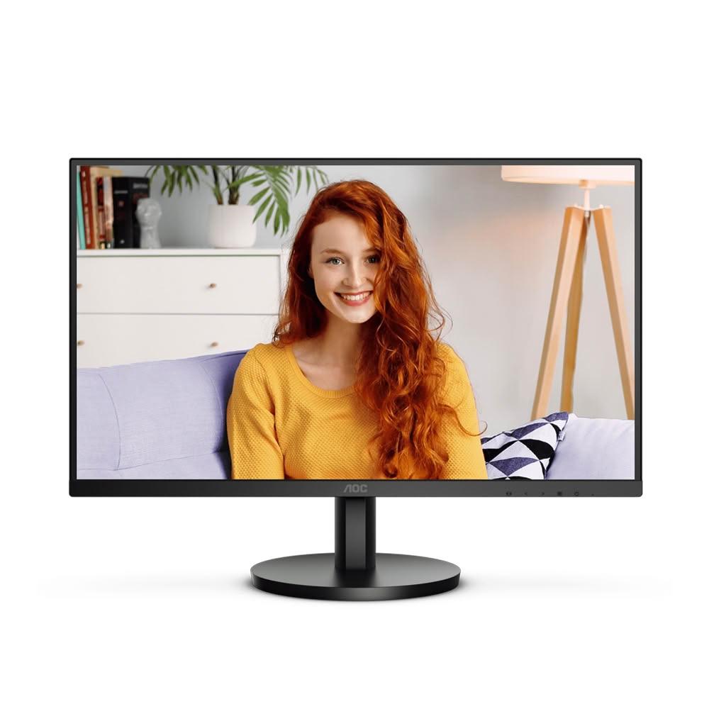  AOC Q27B3S2 27吋 IPS 面板顯示器，採用 2560x1440 2K 解析度與 100Hz 更新率，提供清晰流暢的視覺體驗。具備抗藍光護眼功能、廣視角 178° 與 Adaptive-Sync 技術，適合辦公、追劇與學生使用。窄邊框超薄設計，支援 VESA 壁掛，三年保固，CP 值高首選。 