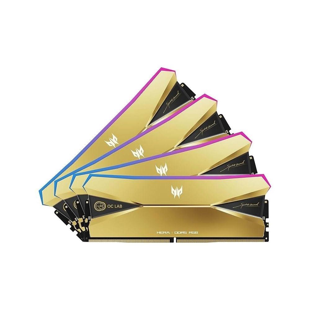 Acer 宏碁】Predator Hera RGB 192G(48x4) DDR5-6000 CL28 金