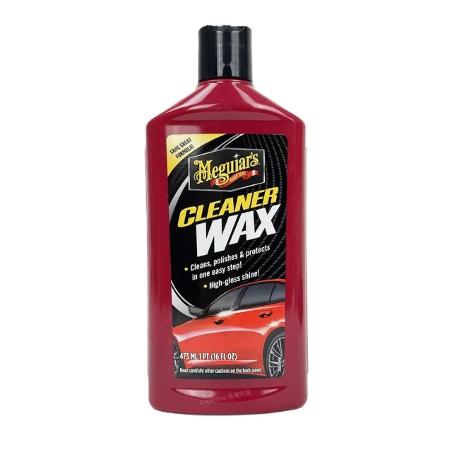 【Meguiars】Meguiar's 美光 清潔蠟｜A1216｜美國原裝版｜三合一科技｜不含研磨劑｜美白蠟｜棕櫚蠟｜除去黑刁底｜庫柏蒂諾