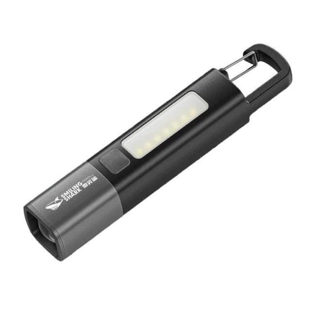 【G.SIN】LED手電筒 充電照明燈 便攜式露營燈 防水手電筒