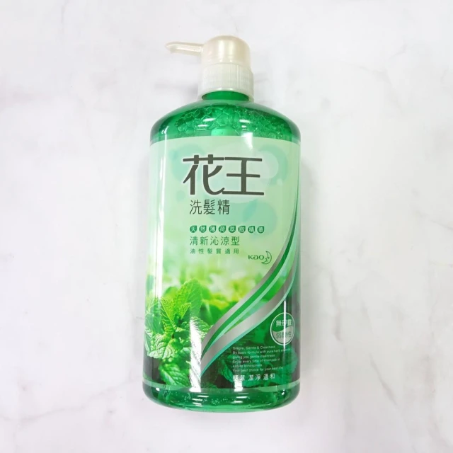 花王 洗髮精 綠瓶 清新沁涼 750ml