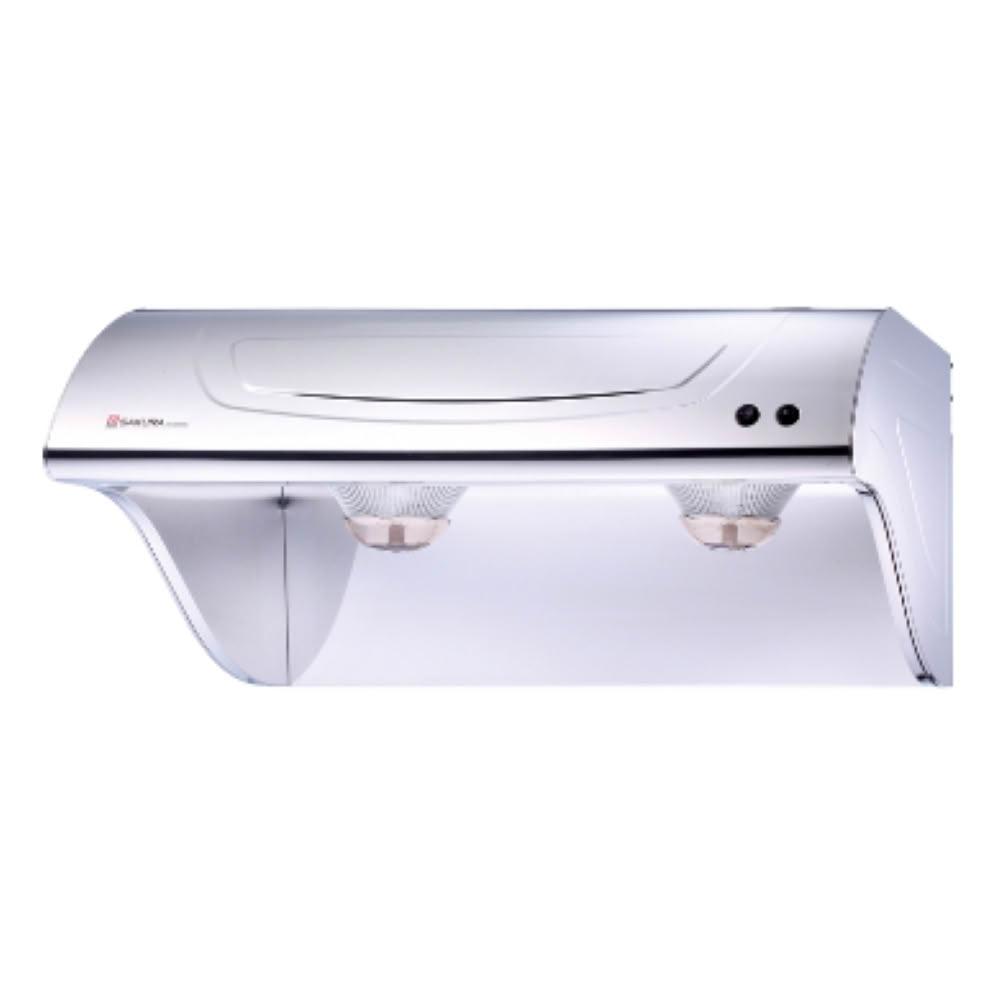 【SAKURA 櫻花】R-3250SXL 斜背式抽油煙機 (含基本安裝)｜90公分｜23cm集煙區｜省電節能｜