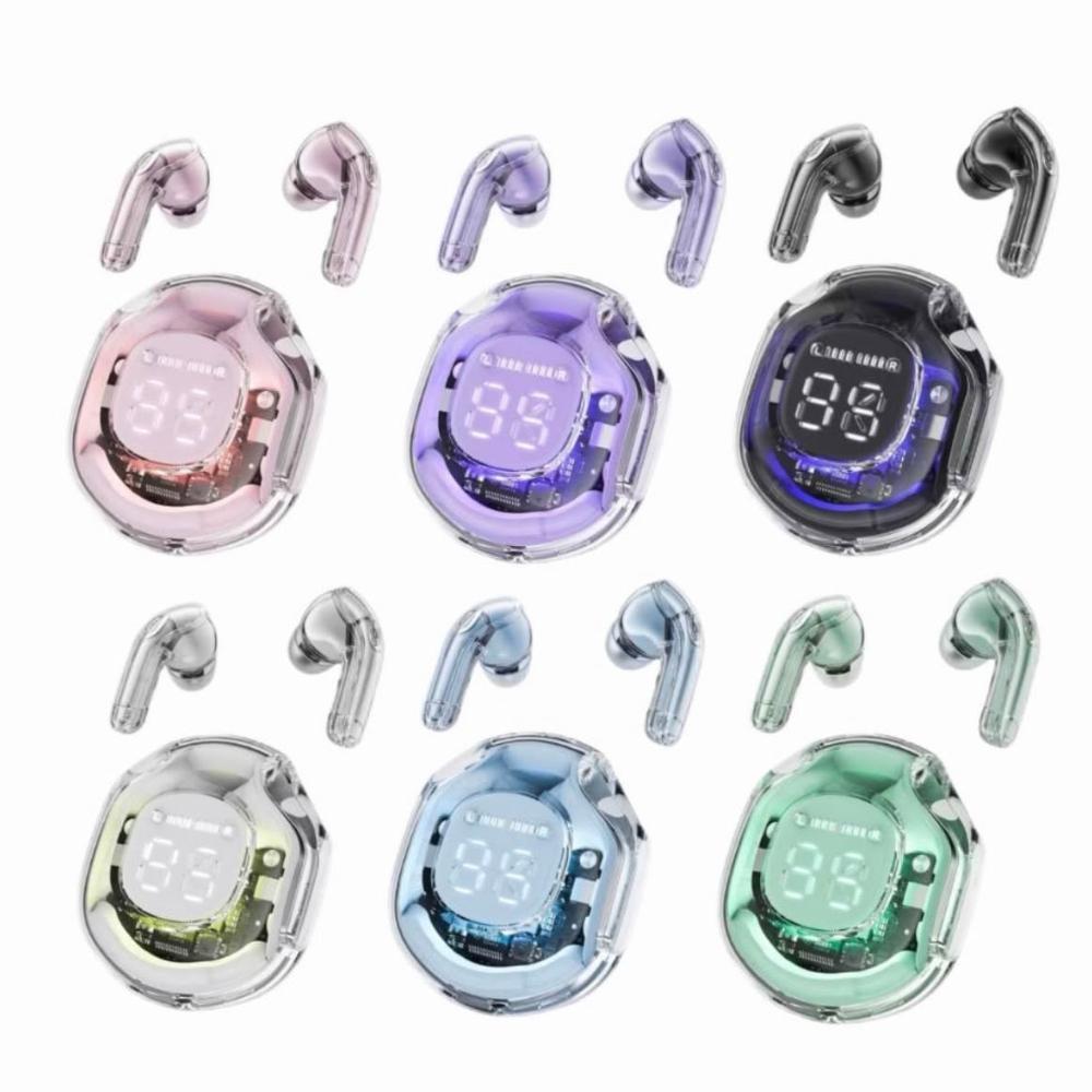 【ACEFAST】WEiZ 官方旗艦店 Crystal T8 小晶彩真無線藍牙耳機 無線耳機 高續航力 充電盒 藍牙 5.3 六色可選