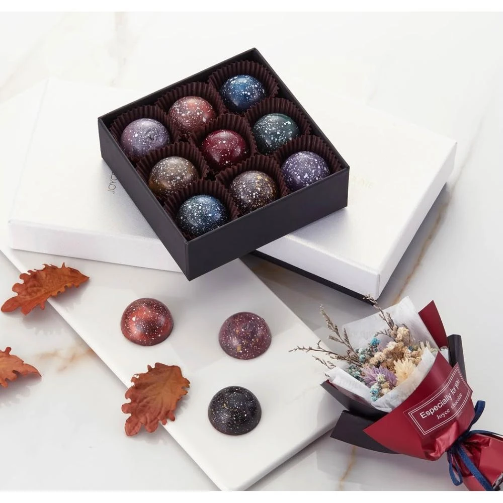 【Joyce Chocolate】星球巧克力禮盒(半圓9顆入)