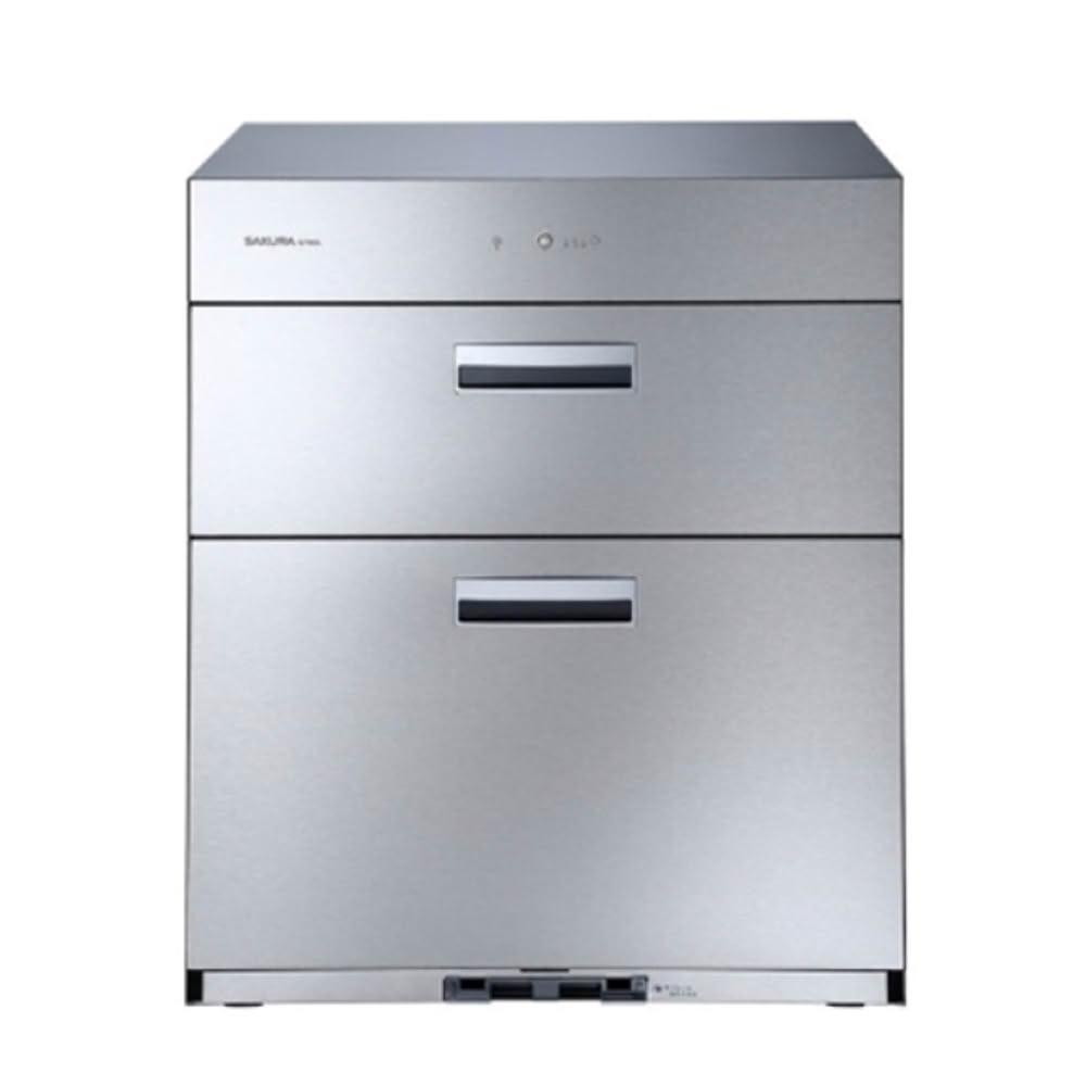 【SAKURA 櫻花】Q-7692 全平面落地式烘碗機 (含基本安裝)｜落地烘｜高68公分｜雙層抽取｜臭氧殺菌｜PTC熱風循環｜不銹鋼內膽｜