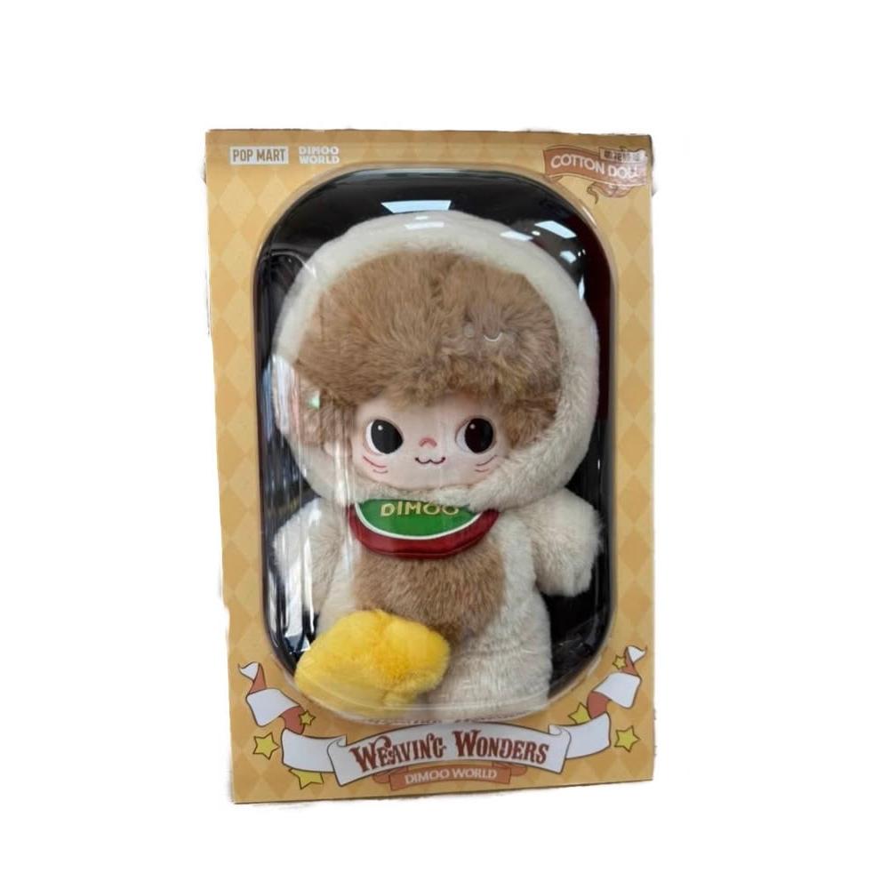 POPMART 泡泡瑪特】DIMOO 夢裡夢外系列招財貓全新棉花娃娃20cm 大娃公仔
