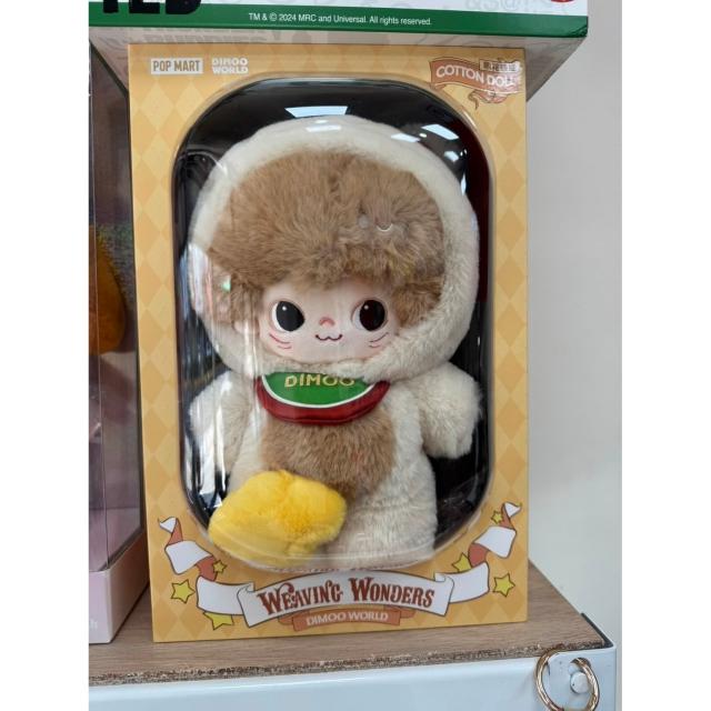 POPMART 泡泡瑪特】DIMOO 夢裡夢外系列招財貓全新棉花娃娃20cm 大娃公仔