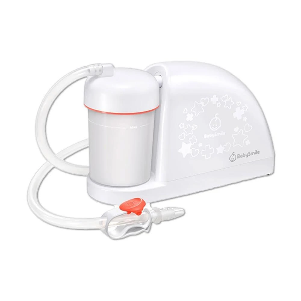 【BabySmile】電動吸鼻器 S-504 附贈長吸嘴 新生兒適用吸鼻器 壹品藥局