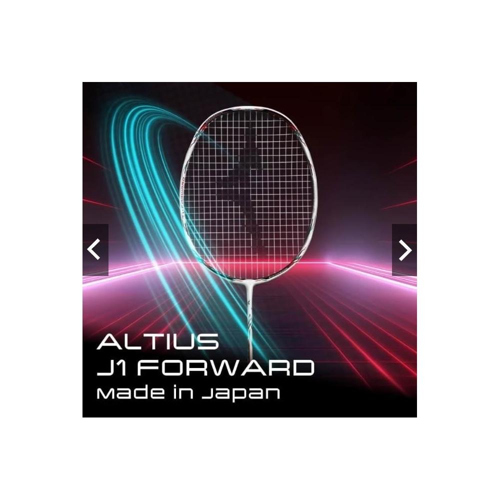 MIZUNO 美津濃】羽球拍ALTIUS J-1 FORWARD 羽球拍空拍附原廠拍袋糖水拍