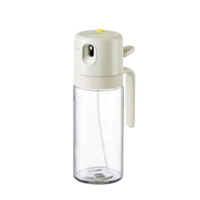 【Quasi】歐伊優倒油噴油二合一玻璃油壺500ml 噴油瓶 倒油