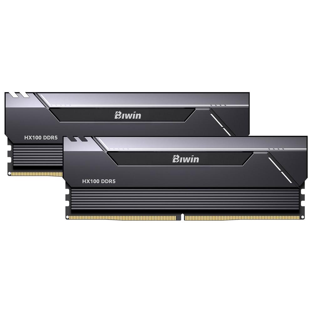 BIWIN】佰維HX100 DDR5-6000 32GB(16GB*2)(CL28)超頻記憶體《黑》