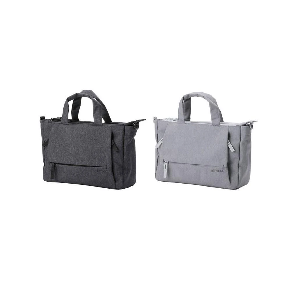 【ELECOM】OF 防盜迷你托特包-黑/灰