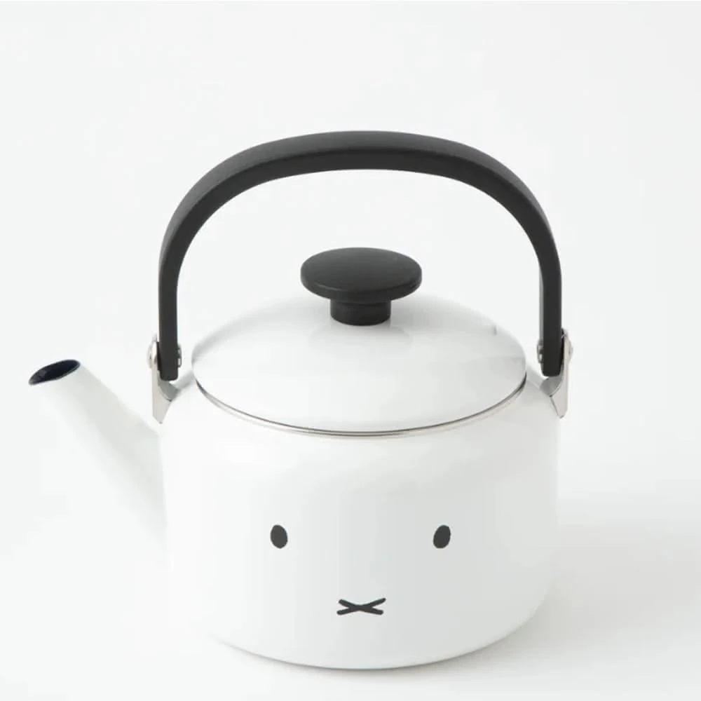 【FUJIHORO 富士琺瑯】 Miffy / Boris  琺瑯煮水壺茶壺 水壺 2.0L