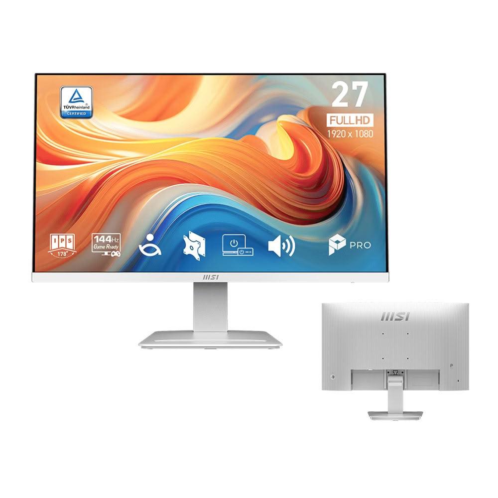 【MSI 微星】MSI 微星PRO MP273W E14A-白 美型螢幕-27型/FHD/HDMI/IPS/1ms/144Hz