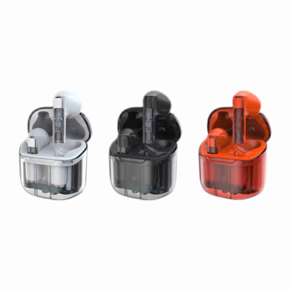 WIWU TWS11 真無線藍芽耳機，採用藍芽5.2 技術，提供穩定≥10米連線距離，半入耳式設計舒適不壓耳。內建麥克風支援通話，TYPE-C 充電埠方便快速充電。顏色選擇黑色、白色、橘色，充電盒尺寸約49x48x26mm，重量約300g（含包裝）。適用Android及通用作業系統，產地中國，保固一個月，NCC認證碼CCAJ22LP46A0T2。適合日常通勤、運動使用，享受高品質無線音訊體驗。注意：實際色澤以商品為準，避免高低溫環境使用。