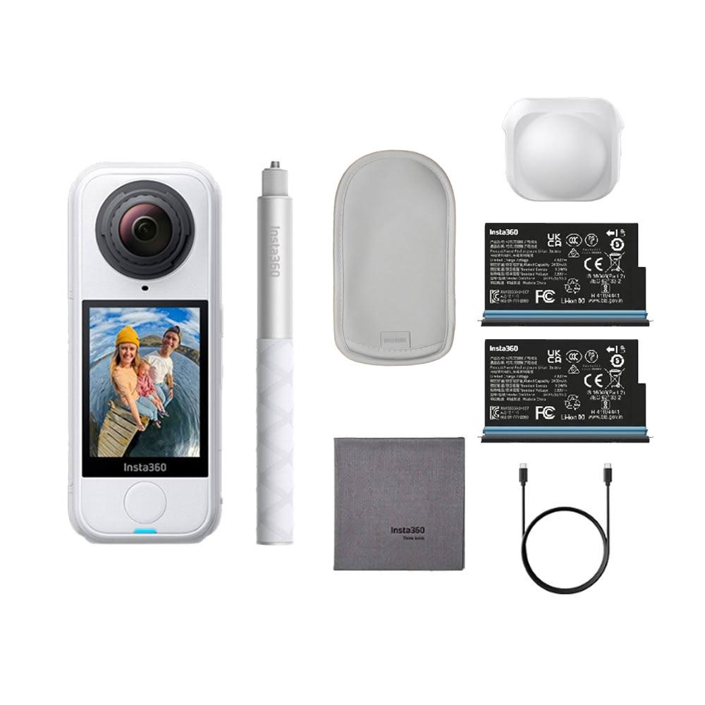 【Insta360】Insta360【X4 Air入門套裝】原廠公司貨 輕巧8K全景相機 360度 口袋相機 隱形自拍桿