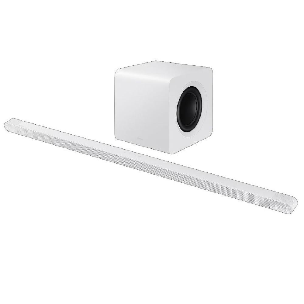  SAMSUNG 三星 HW-S801D 音響系統，專為家用設計，提供沉浸式音效體驗。支援無線連線與重低音效果，適合居家娛樂，提升電影與音樂享受。材質優質耐用，顏色簡約時尚，款式多變適應不同空間，讓您的家變成私人劇院。 