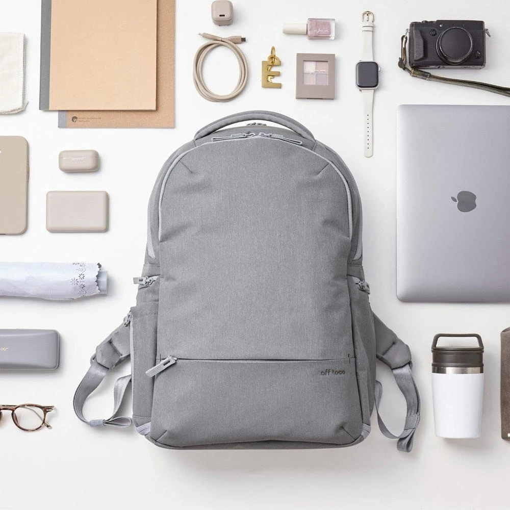 【ELECOM】OF RFID 防盜後背包 (L)-灰