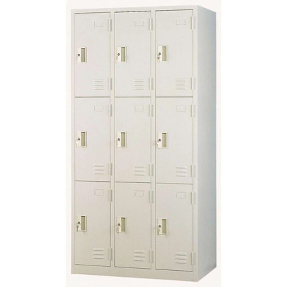 【未晚家具舘】鋼製衣櫃3*6尺/置物櫃/內務櫃/置物櫃/9人衣櫥/櫃子/收納置物/員工櫃/全新