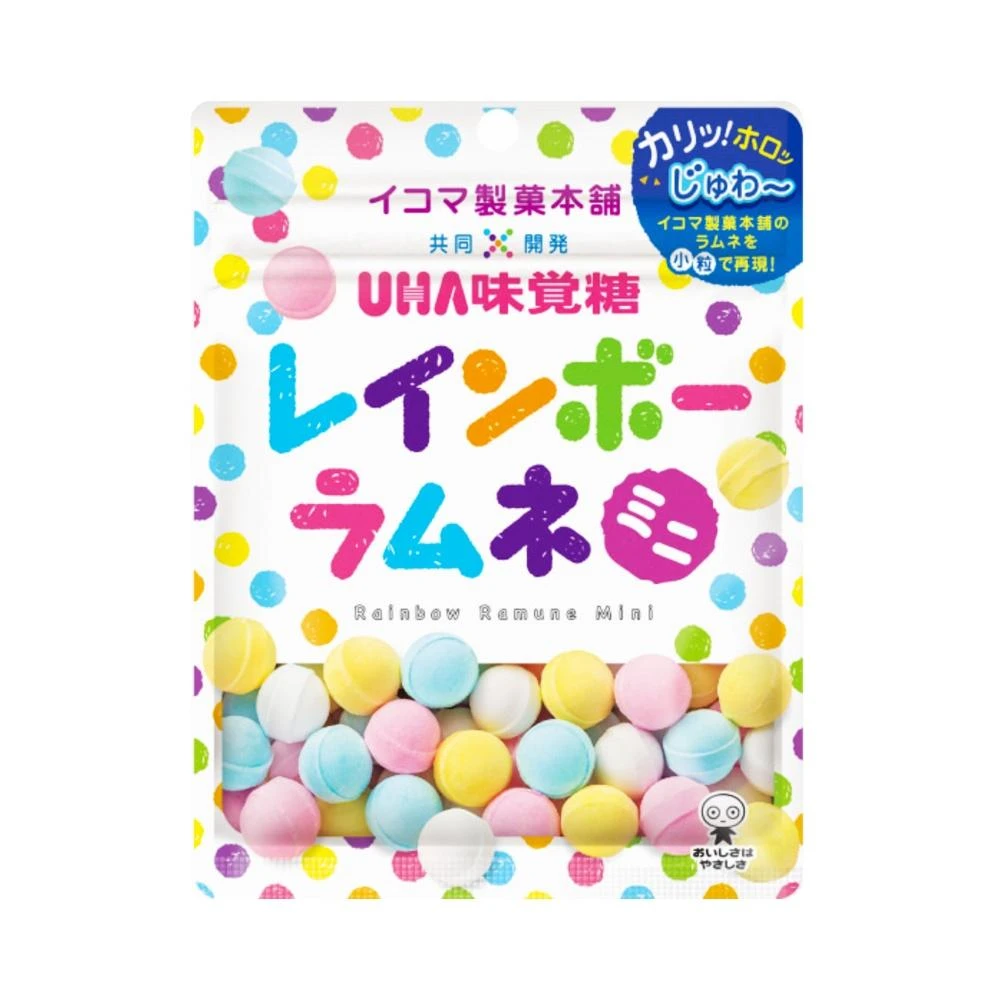 【UHA 味覺糖】夢幻彩虹可愛迷你汽水糖 30g