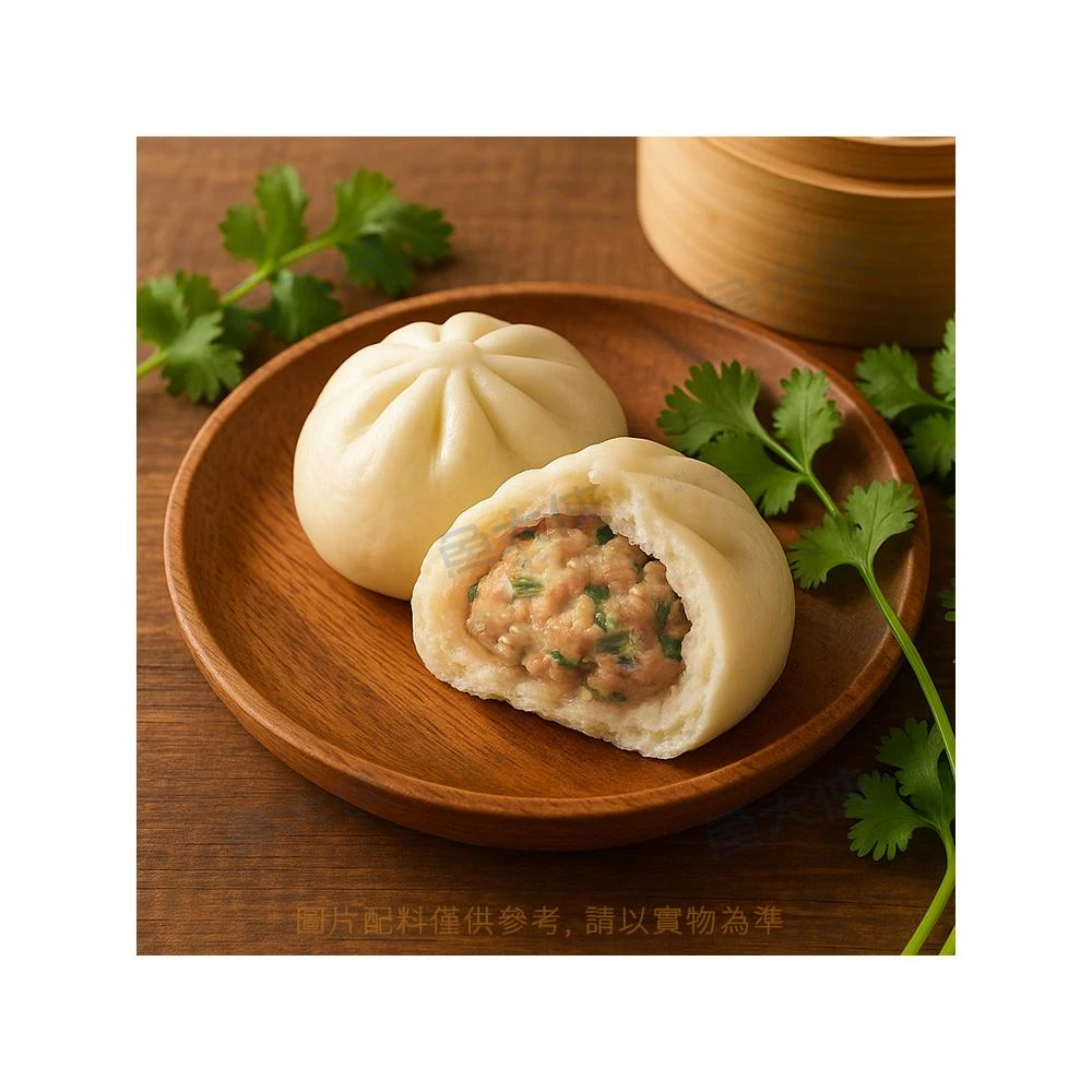 【魚大俠】北斗鎮農會-香菜肉包子(5顆/500g/包)#阿在伯-1G7B 魚大俠 FF1093